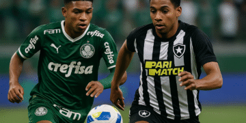 Rivalidade brasileira: Palmeiras x Botafogo se enfrentam pelas oitavas de final do Mundial de Clubes neste sábado (28)