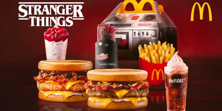 Rede de Fast Food, McDonalds, lança combo de Stranger Things para fãs a partir de 18/11